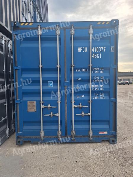 Raktárkonténer bérlés az Ön saját telephelyén vagy udvarán