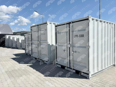 Raktározási konténer új 2,49 m x 2,04 m x 2,26 m