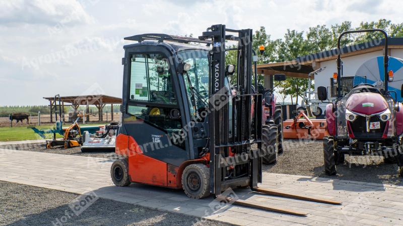 Elektromos villás targonca max. 1600 kg (használt állapot) / Toyota Traigo 16T