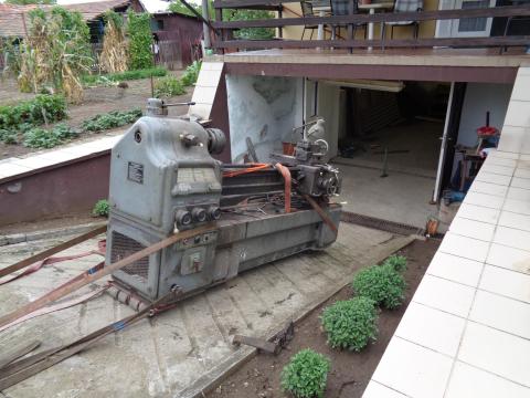 Gépszállítás, gépmozgatás: eszterga, marógép, szalagfűrész, fémipari gépek szállítása