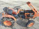 Kubota B7001 japán kistraktor eszközökkel