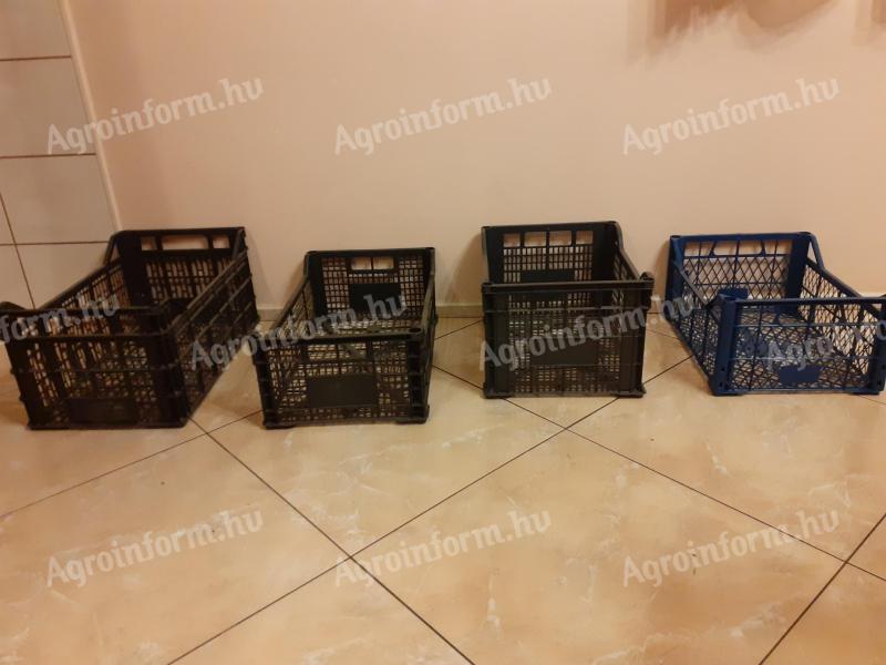 Műanyag rekesz láda zöldség gyümölcs tároló