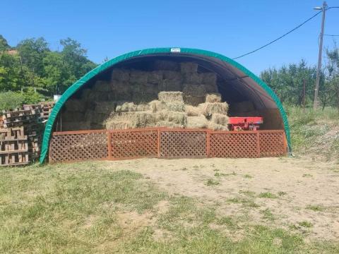 Széna és szalma kisbálák eladók Csabdin, Fejér megyében