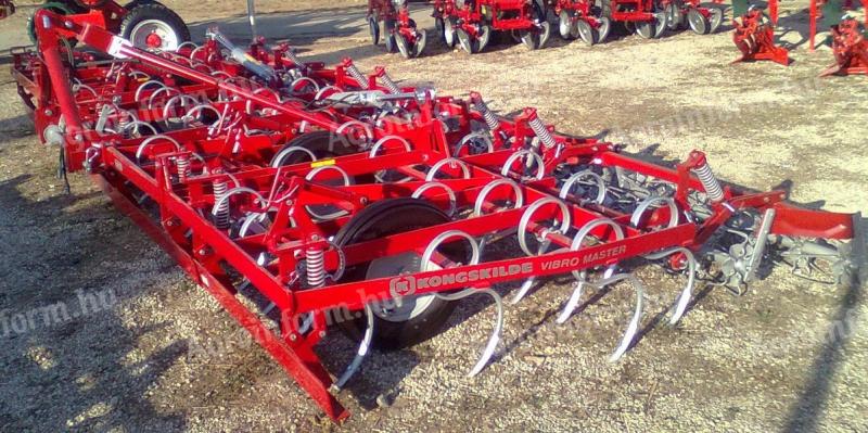 Kongskilde VibroMaster SGC és SQ 6,3 magágykészítő kombinátor