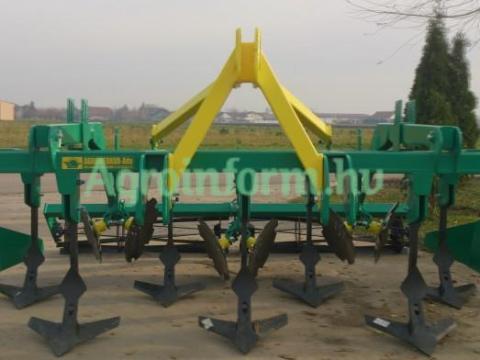 Agromerkur 5-7-9 késsel szerelt grúberek ékgyűrűvel