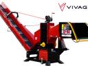 Ágdaraboló - traktor PTO - REMET RP-150 (PRO) + szállítószalag 3m