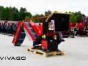 Ágdaraboló - traktor PTO - REMET RP-150 (PRO) + szállítószalag 3m