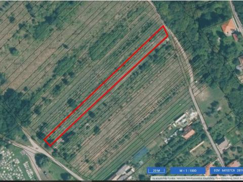 Kóspallagon belterületi, 2700 m²-es építési telek eladó