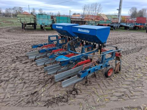 Hatzenbichler 4 soros sorközművelő kultivátor műtrágya adagolóval