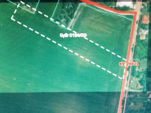 Eladó szántóföld Győrben
