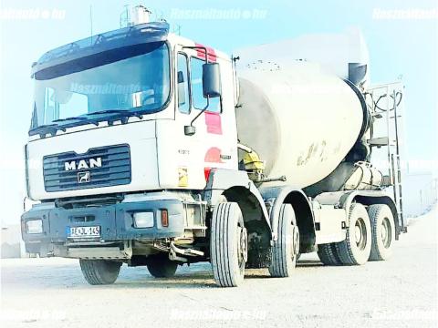 Eladó MAN F2000 betonmixer – azonnal munkára fogható