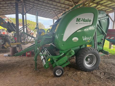 McHale V640 változókamrás körbálázó eladó McHale V640 változókamrás körbálázó eladó