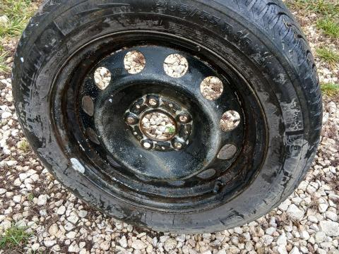 Lemez felnik 205/55 R16, 4db,  téligumikkal