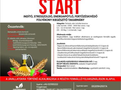 Herbamix Start 5 literes oldat napos baromfik, leválasztott malacok és nyulak stresszoldására, energiapótlására, fertőzésmegelőzésre Herbamix Start 5 literes oldat napos baromfik, leválasztott malacok és nyulak stresszoldására, energiapótlására, fertőzésmegelőzésre