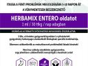 Herbamix Entero 5 literes oldat étvágyfokozásra, emésztés javítására, gyorsabb testtömeg-gyarapodás eléréséhez, hasmenés és tüdőpenész kezelésének kiegészítésére
