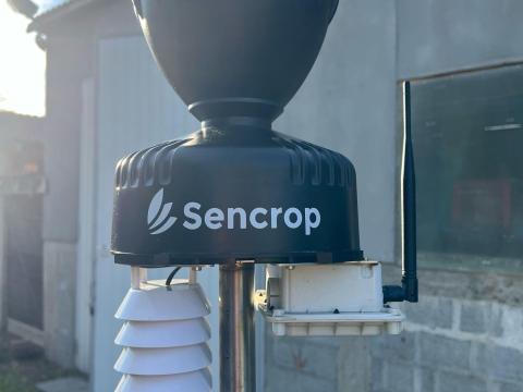 Sencrop időjárás állomás sigfox jeladóval