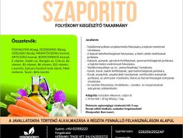 Herbamix Szaporító 5 literes oldat baromfik és emlősök szaporodásbiológiai mutatóinak javítására