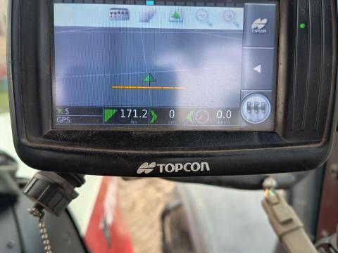 Topcon X14 sorvezető eladó - érintőképernyős GPS monitor