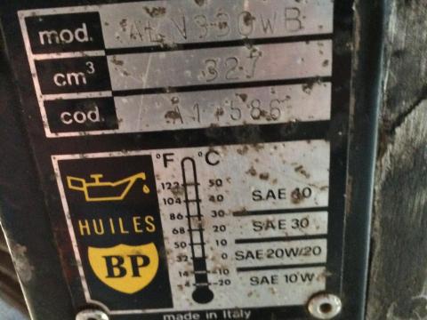 ACME kistraktor motor eladó, 10 lóerős, olasz gyártmány