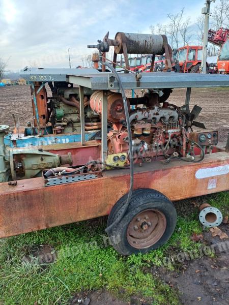 Iveco motoros Caprari 100/2 öntözőszivattyú újszerű állapotban