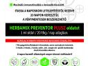 Herbamix Preventor Plusz 5 literes oldat napos baromfik első három élethetének időszakára,  leválasztott malacok és nyulak bélbolyhainak védelmére