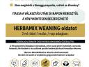 Herbamix Weaning 5 literes oldat malacok és nyulak választás körül jelentkező problémáinak kivédésére,  a vitalitás fokozására