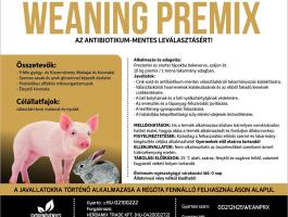 Herbamix Weaning 10 kg premix malacok és nyulak választás körüli problémáinak megelőzésére, vitalitás növelésére