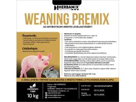 Herbamix Weaning 10 kg premix malacok és nyulak választás körüli problémáinak megelőzésére, vitalitás növelésére