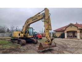 Komatsu PC 210-es típusú lánctalpas kotró