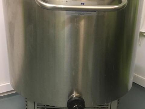 MILKPLAN tejhűtőgép 200 literes 2 töltéses 230V,  újszerű