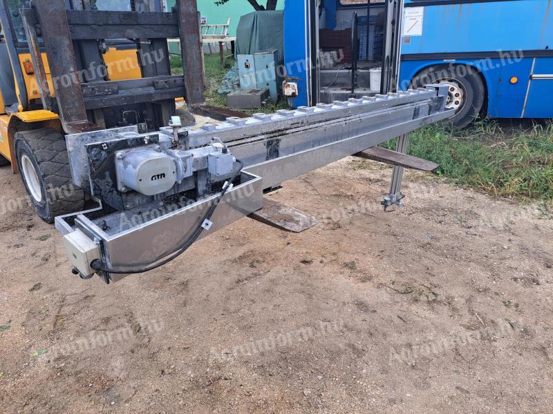 Eladó saválló futószalag korrózió álló szállító szalag