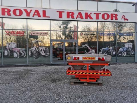 GRASS-ROL MASTER 600L rozsdamentes műtrágyaszóró készletről – Royal Traktor