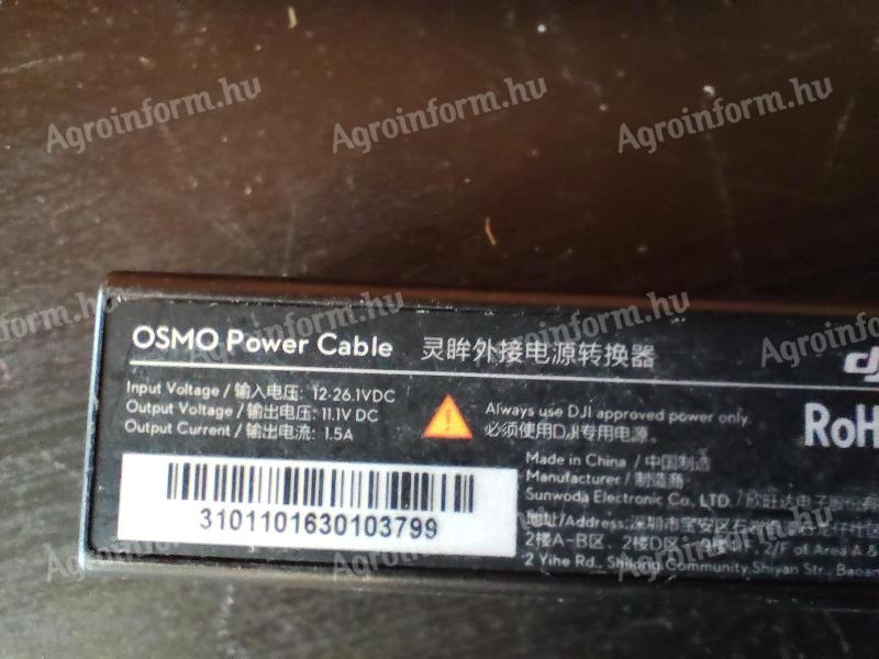 DJI Osmo tápkábel eladó
