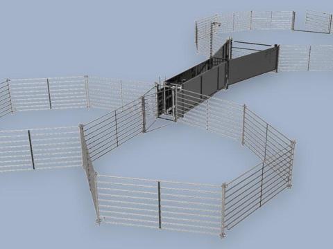 Juh válogatórendszer 002 – komplett, professzionális karámrendszer Juh válogatórendszer 002 – komplett, professzionális karámrendszer