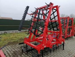 Woprol MEGA borona 5,2-6,2 m hátsó simítóval készletről