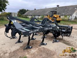 Új Helagro KBO 3 m függesztett gruber / kultivátor, 180x100 mm váz – Raktárkészletről
