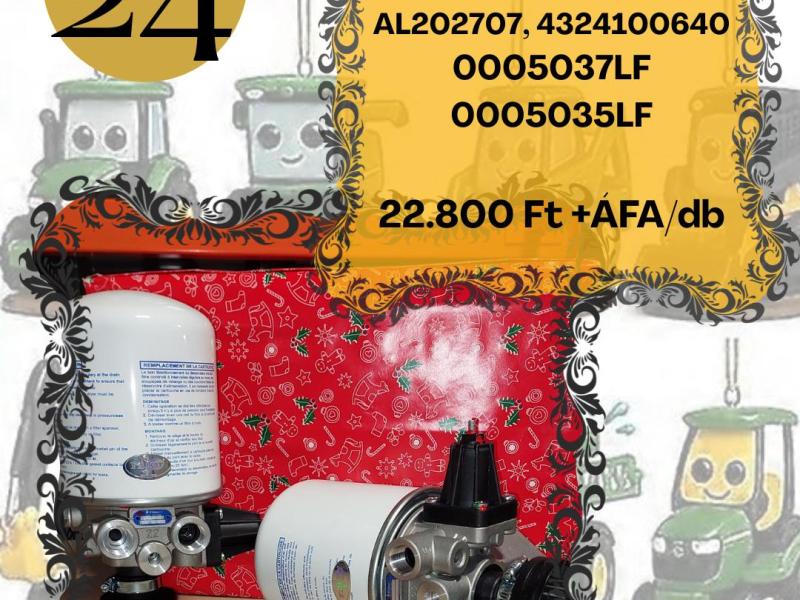 Adventi naptár az MTE Speciálnál: december 24.: Légszárító egység John Deere traktorokhoz