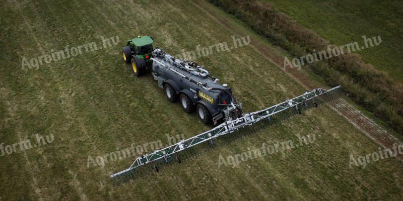 BeTEC X-TRAIL PLUS hígtrágya kijuttató, nagy teljesítményű munkaszélességgel