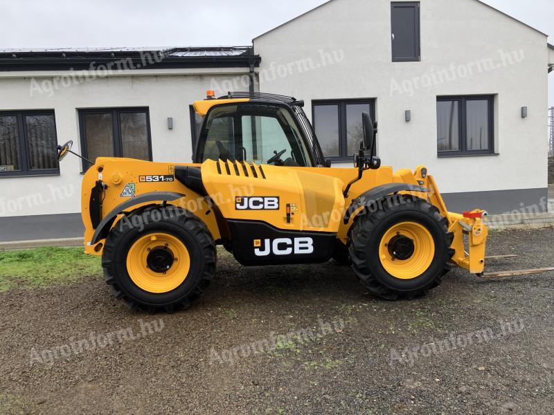 JCB 531-70 teleszkópos rakodógép 370 üzemóra,  2023