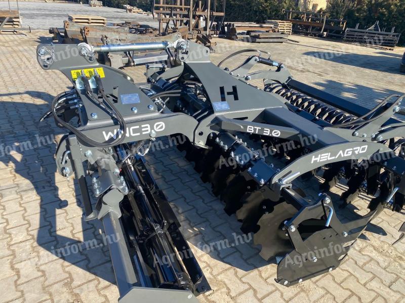 Új Helagro WNC aprítóhenger + BT rövidtárcsa – párosított és függesztett kivitelben