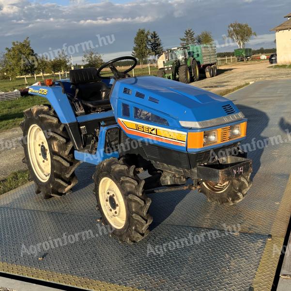 Iseki TU 205 japán kistraktor traktor