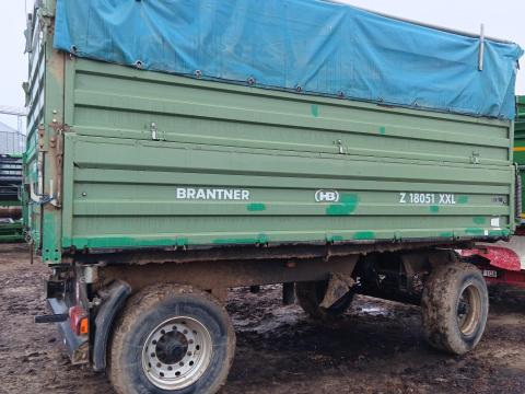 Brantner pótkocsi csigával, jó állapotban eladó