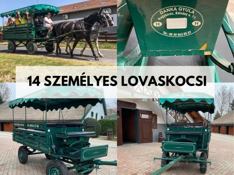 Eladó 14 személyes lovaskocsi