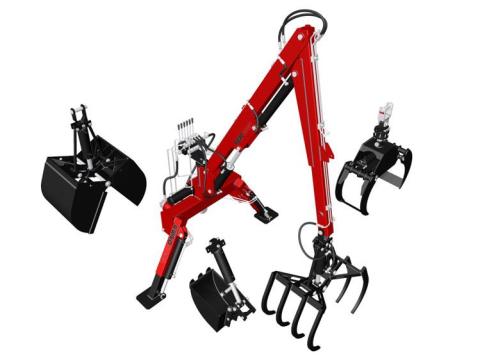 Rakodó gép függesztett