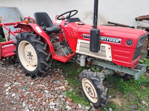 Yanmar 1702D kerti kistraktor kevés üzemórával, talajmaróval eladó Yanmar 1702D kerti kistraktor kevés üzemórával, talajmaróval eladó