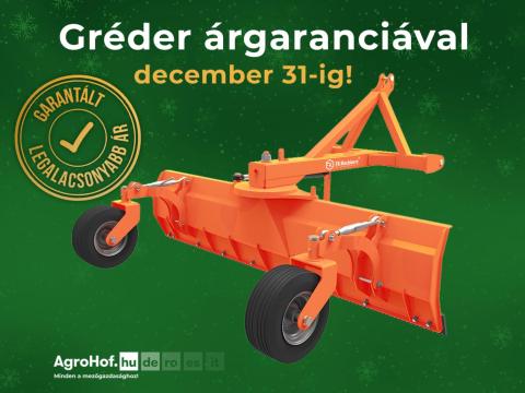 Garantált Legalacsonyabb ÁR! Gréder, földgyalu 180 cm-es (hidraulikus munkaszög) / FK-LIGHTDOZERBLADE-HYD180
