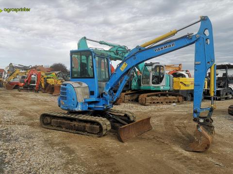 Yanmar VIO 57 gumihevederes kotró Yanmar VIO 57 gumihevederes kotró