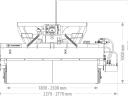 Hidraulikus seprőgép, seprőadapter 230 cm / FK Machinery SWEEPER BASIC 230