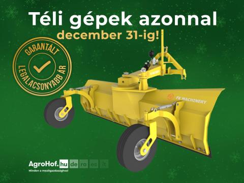 Garantált Legalacsonyabb ÁR! Gréder, földgyalu 240 cm-es (nehezített, manuális munkaszög) / FK-BASICDOZERBLADE-MAN240