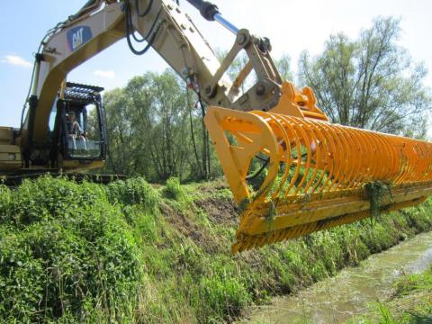 Alternáló kaszás kanál, árokkarbantartó kanál 3 m-es / Herder MRLT 300 Alternáló kaszás kanál, árokkarbantartó kanál 3 m-es / Herder MRLT 300